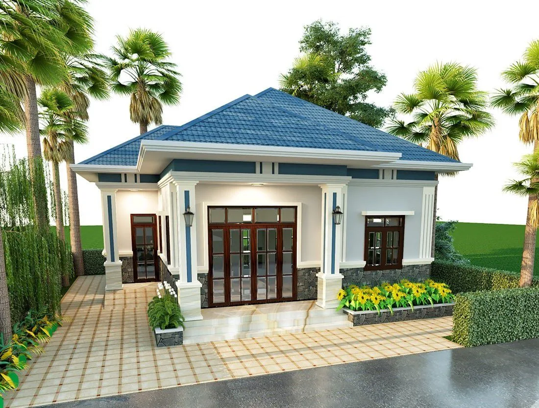 bản vẽ thiết kế nhà ống quận Hải An